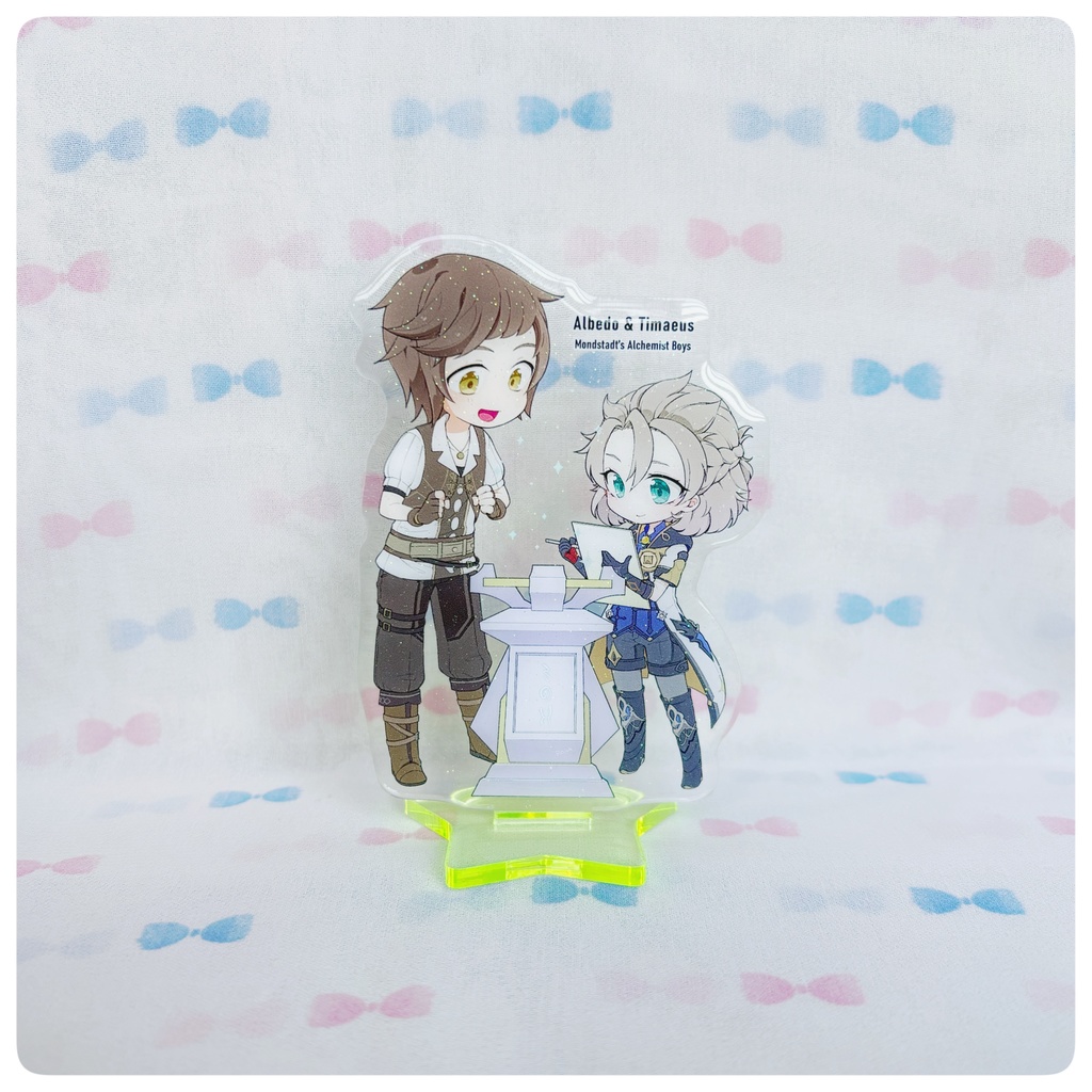 アルベド&ティマイオス ラメ入りアクリルスタンド