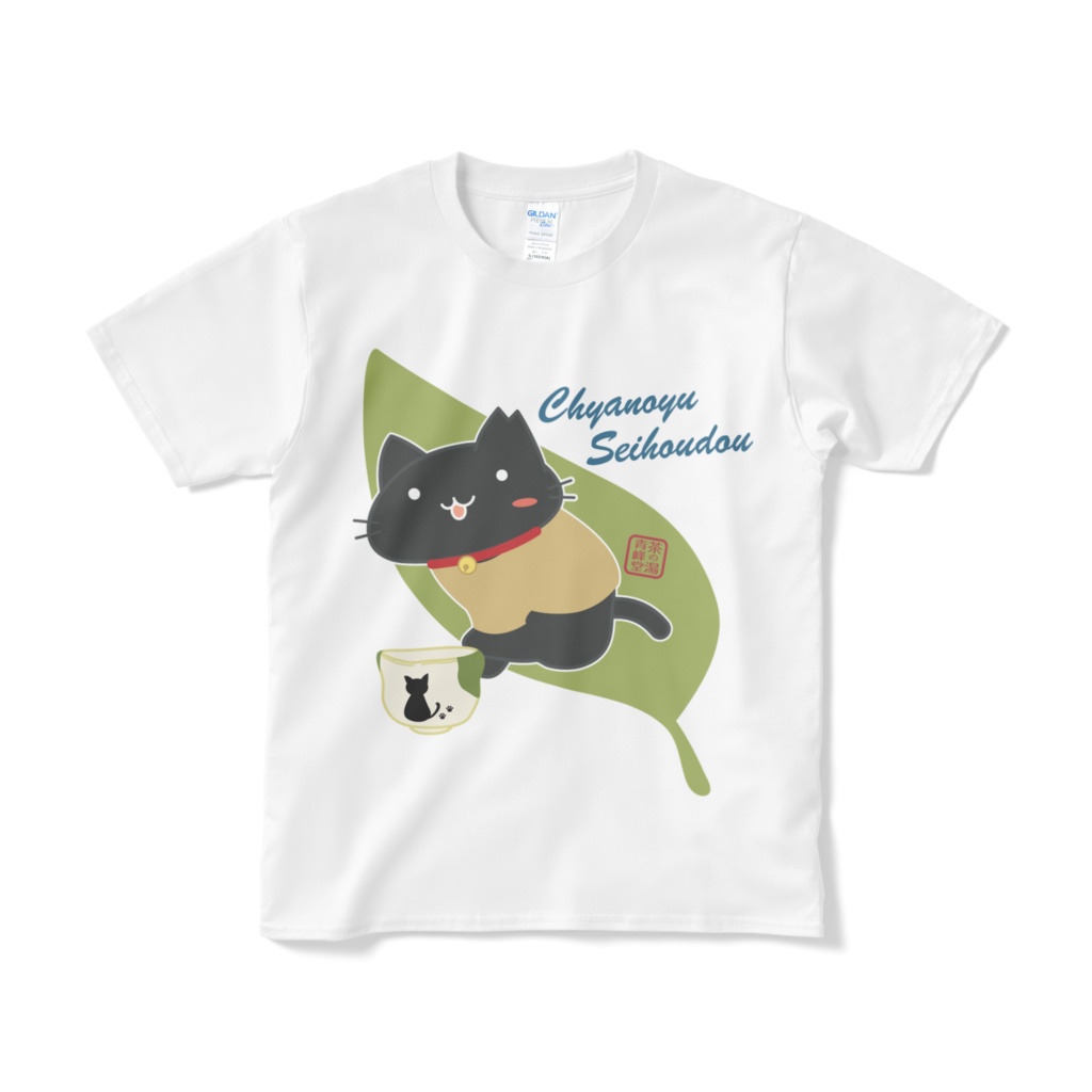 【ネコ店長のんこイラスト】Tシャツ