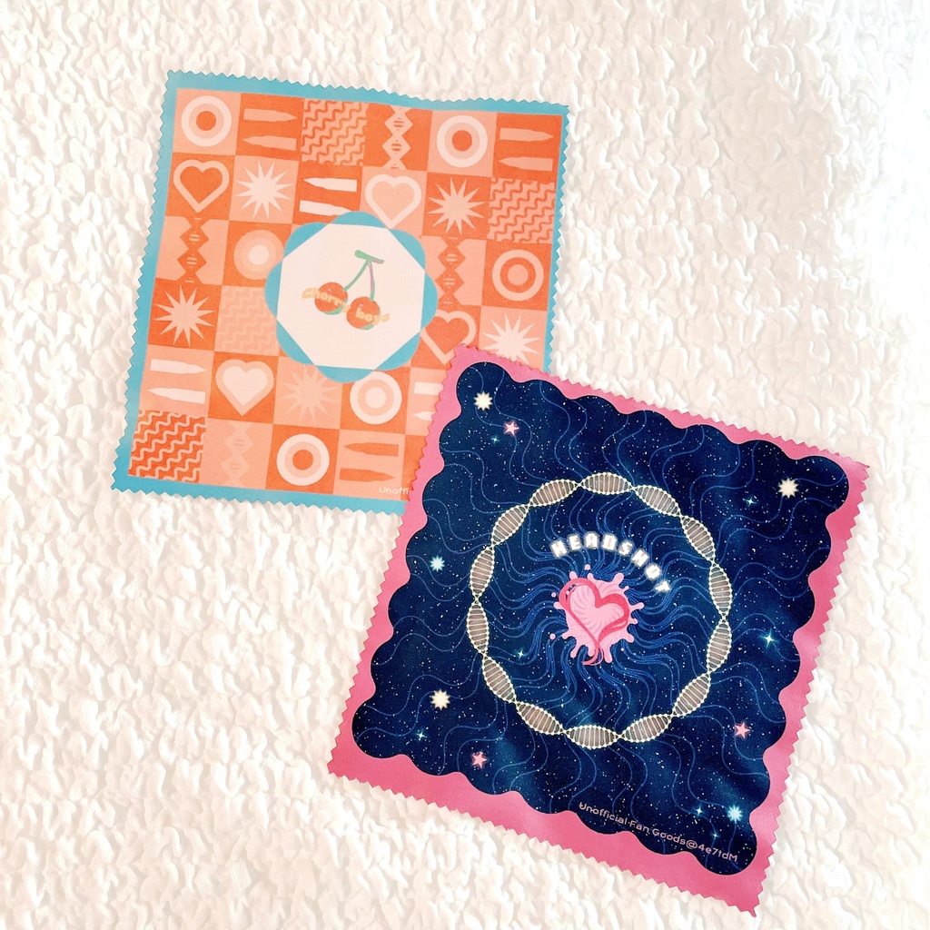 異母兄弟概念メガネ拭き2種セット