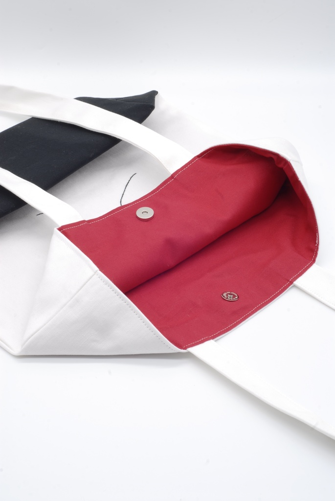 【オーダー】推し色刺繍のトートバッグ