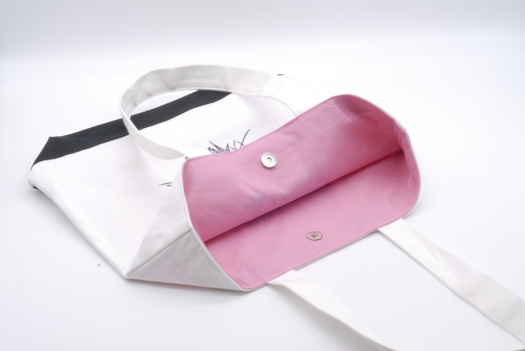 【オーダー】推し色刺繍のトートバッグ