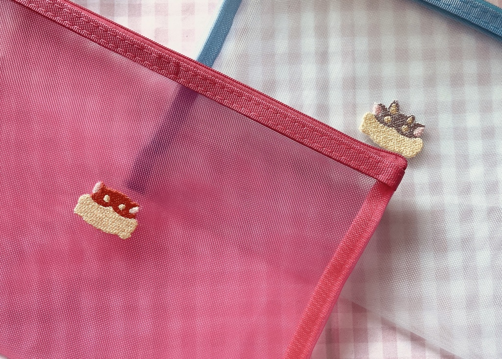 メッシュポーチ(ビーグルヤシ)