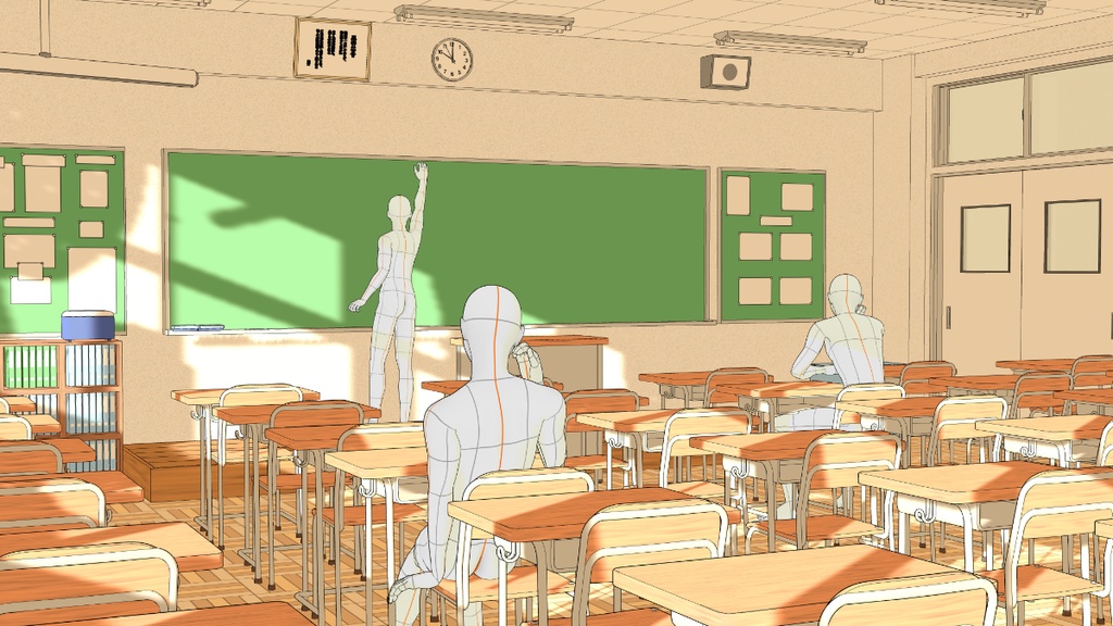 教室3D(CLIP STUDIO版)