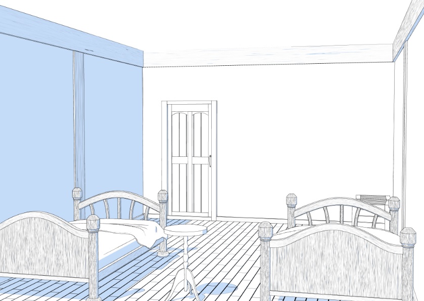 3Dファンタジー風宿屋