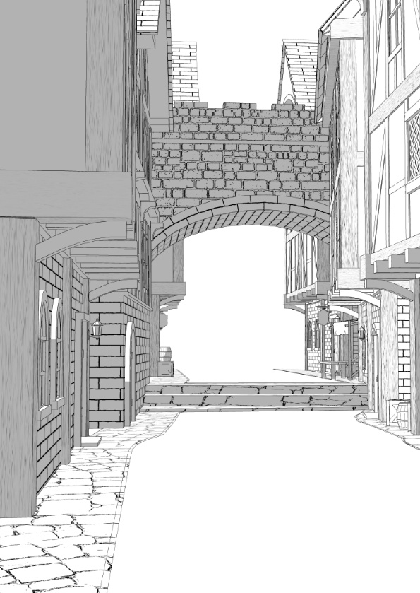 3Dファンタジー風ロケーション03