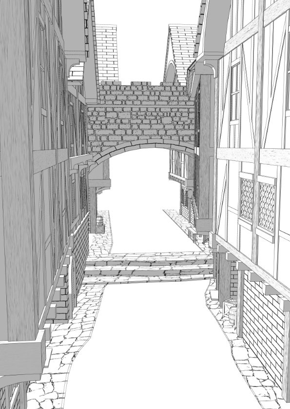 3Dファンタジー風ロケーション03