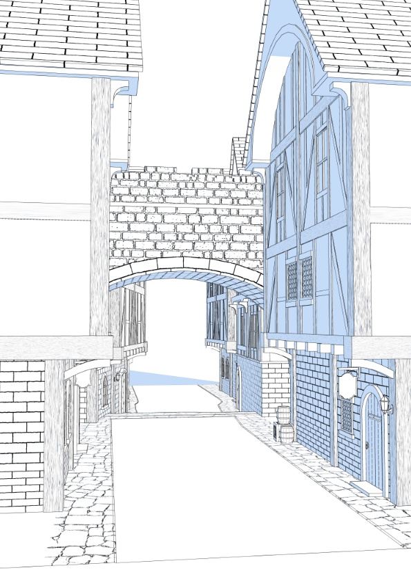 3Dファンタジー風ロケーション03