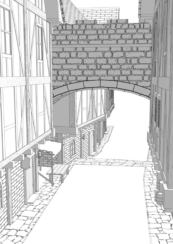 3Dファンタジー風ロケーション03