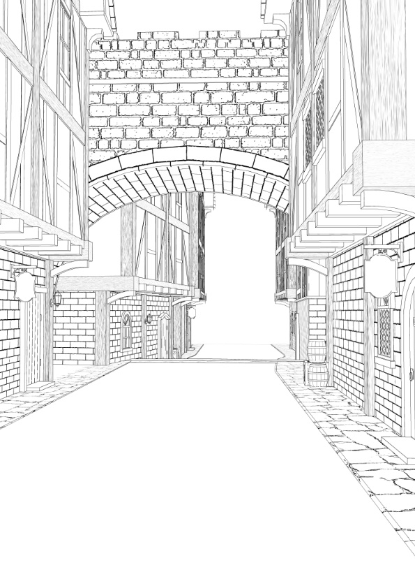 3Dファンタジー風ロケーション03