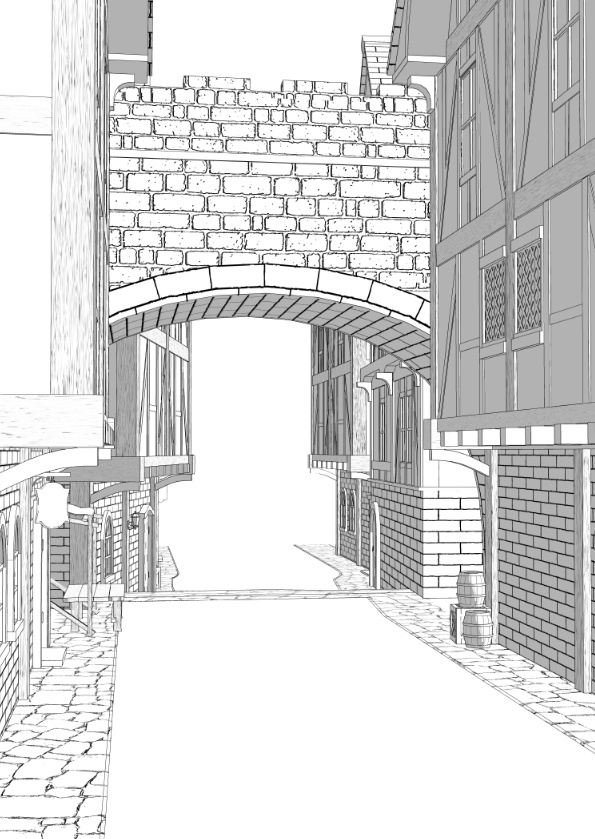 3Dファンタジー風ロケーション03