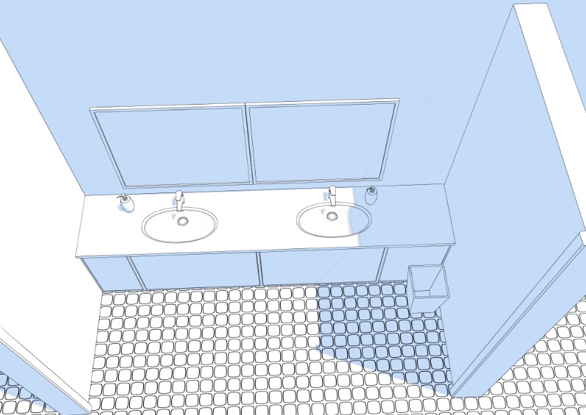 3D公衆トイレセット