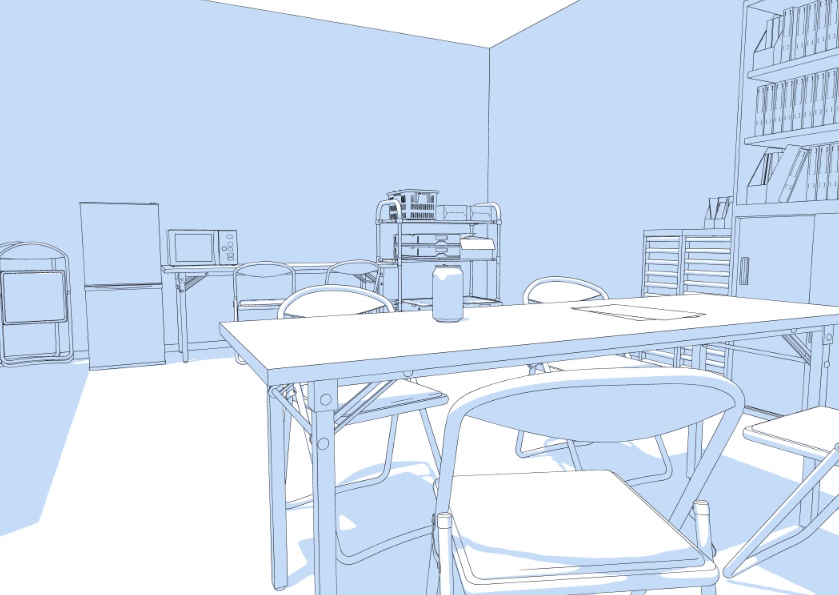 3Dバックルーム