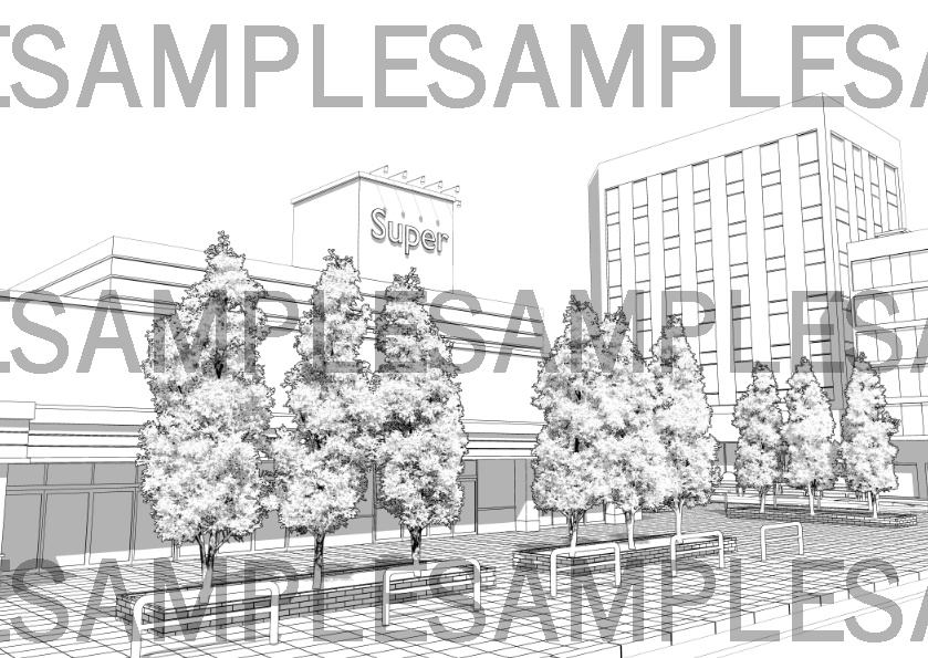 3Dバックルーム