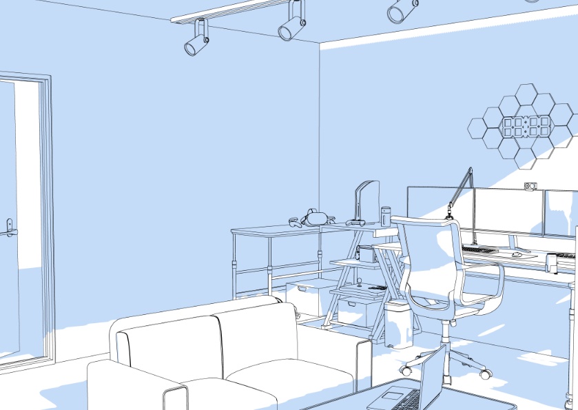 3dゲーム配信部屋