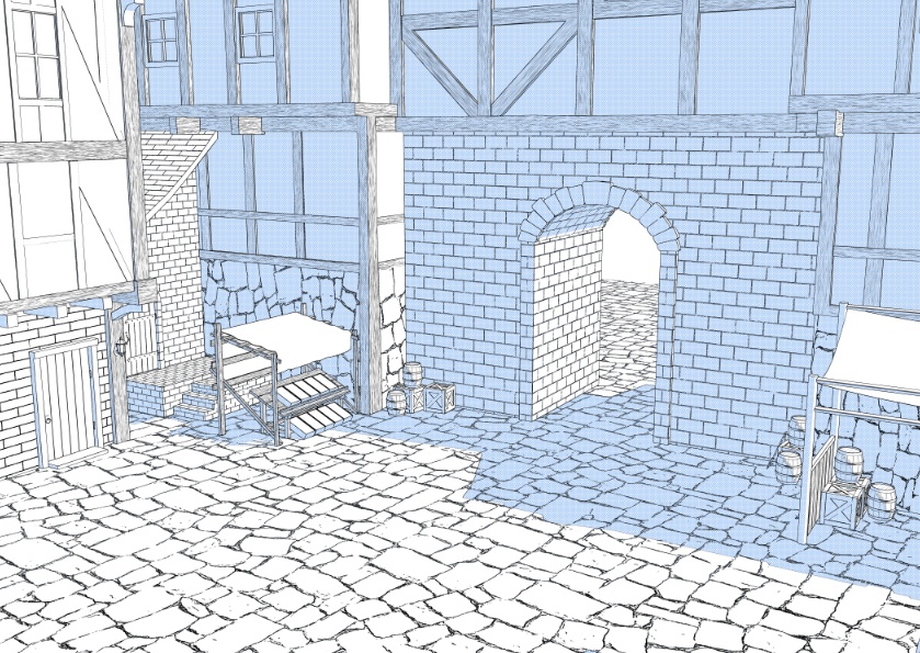 3Dファンタジー風ロケーション05