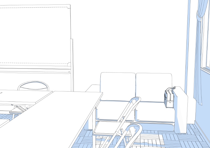 3D生徒会室