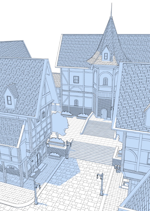 3Dファンタジー風ロケーション07