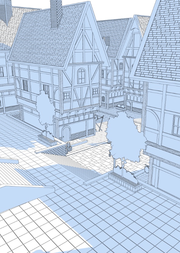3Dファンタジー風ロケーション07