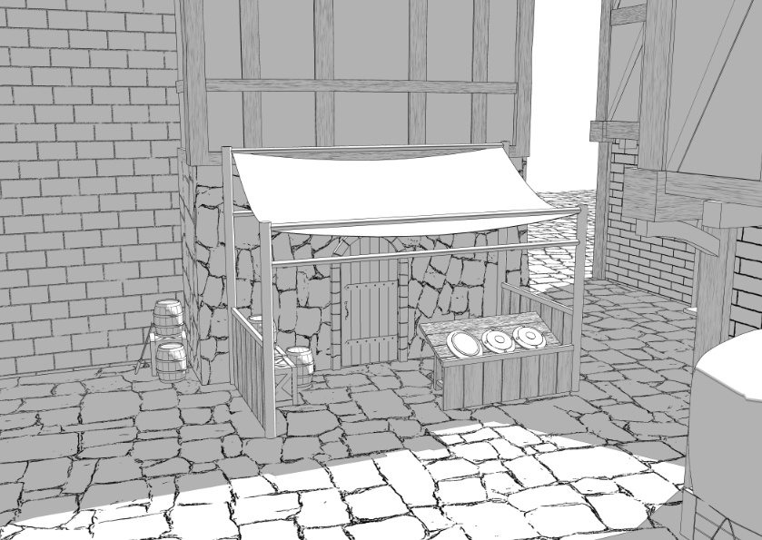 3Dファンタジー風ロケーション01~05セット