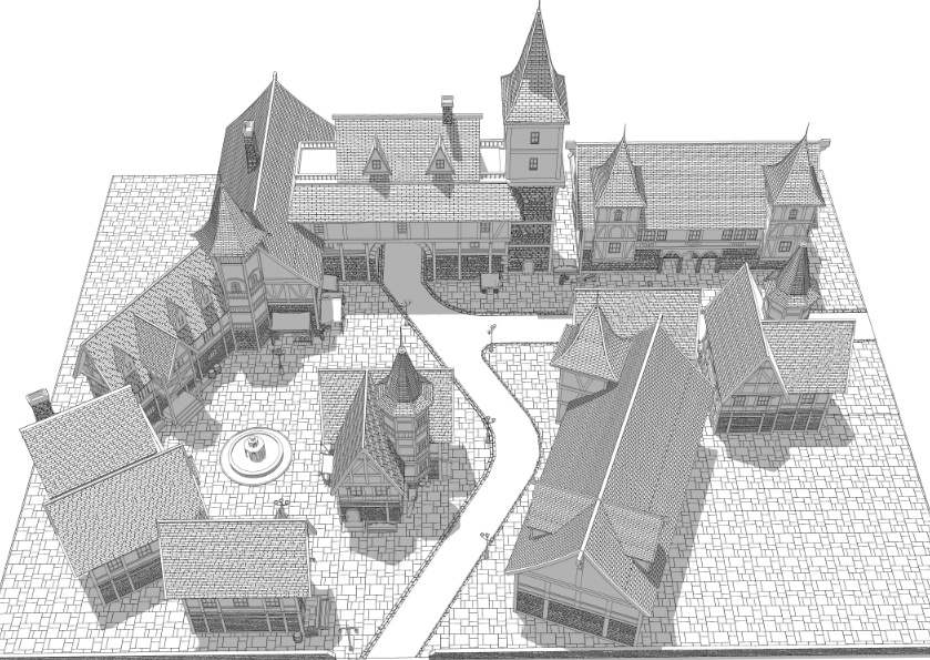 3Dファンタジー風ロケーション09