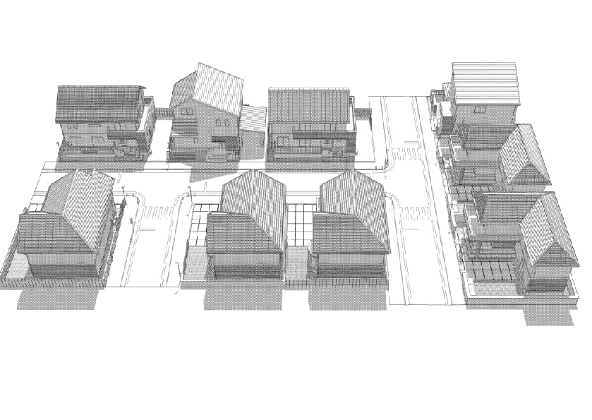 3D住宅街02