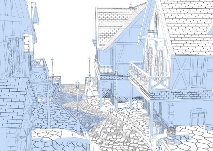 3Dファンタジー風ロケーション11
