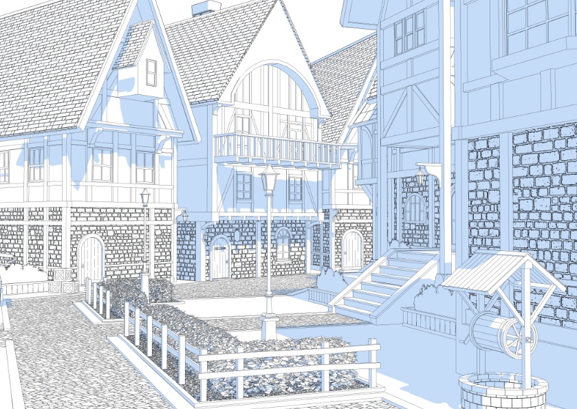 3Dファンタジー風ロケーション13