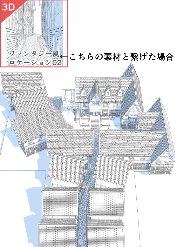 3Dファンタジー風ロケーション13