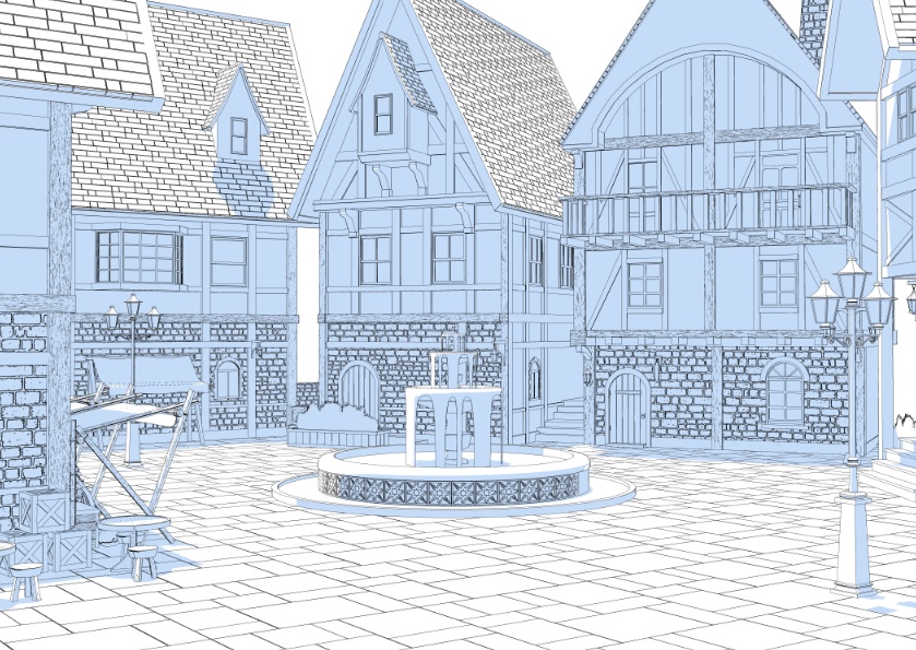 3Dファンタジー風ロケーション06~10