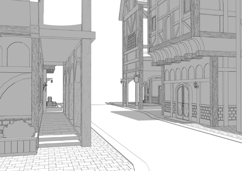 3Dファンタジー風ロケーション06~10