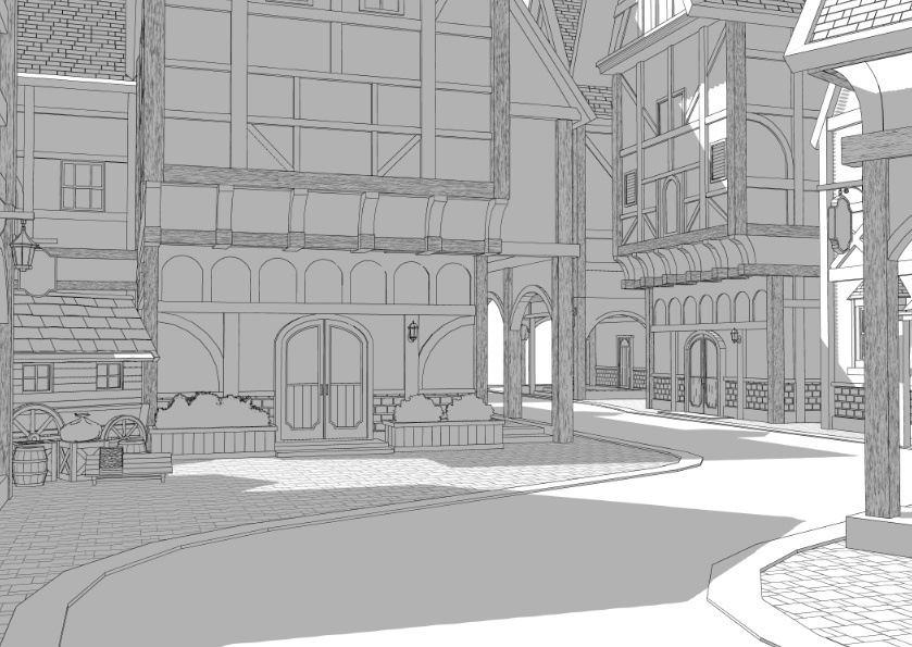 3Dファンタジー風ロケーション06~10