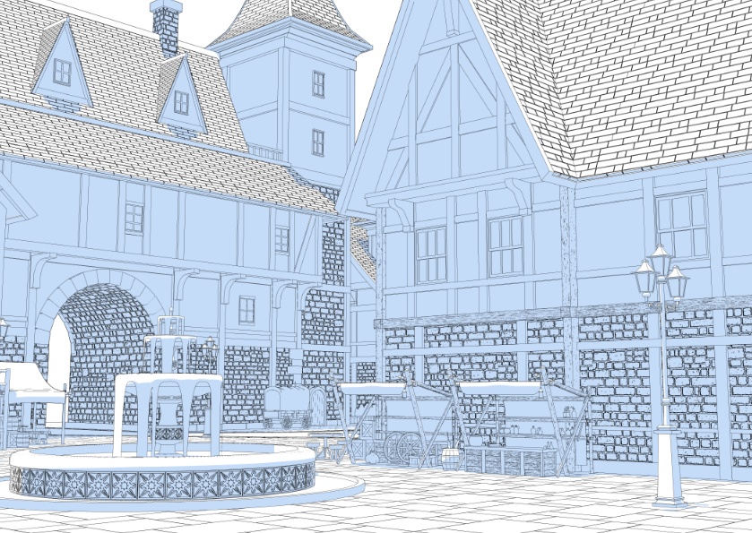 3Dファンタジー風ロケーション06~10
