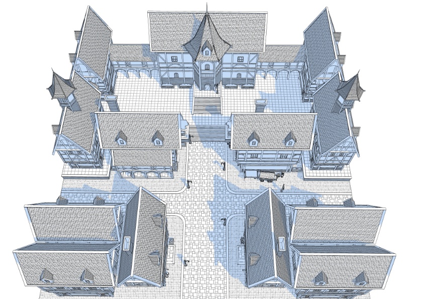 3Dファンタジー風ロケーション06~10