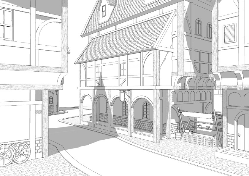 3Dファンタジー風ロケーション06~10