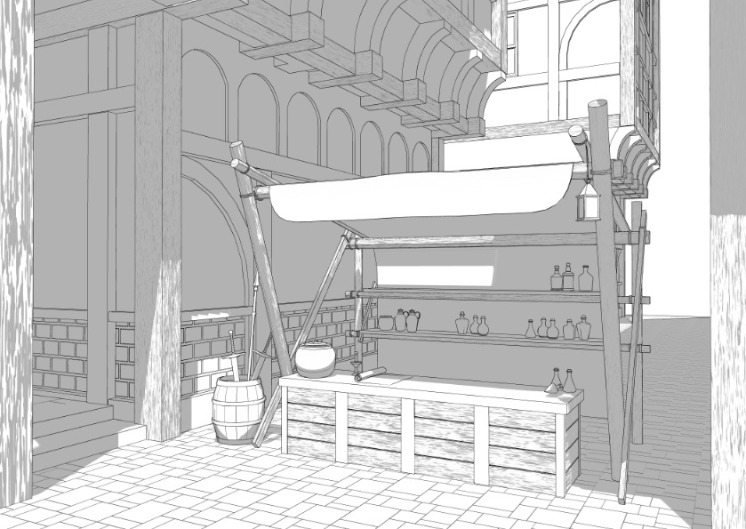 3Dファンタジー風ロケーション06~10