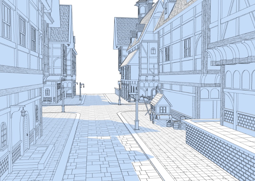 3Dファンタジー風ロケーション06~10