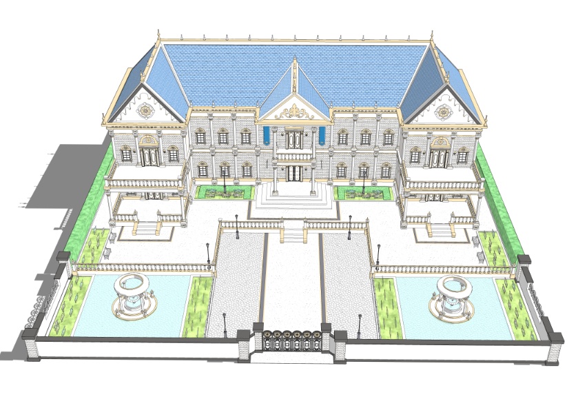 3Dファンタジー風邸宅02