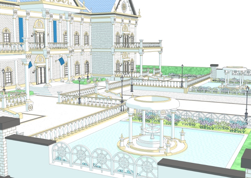 3Dファンタジー風邸宅02