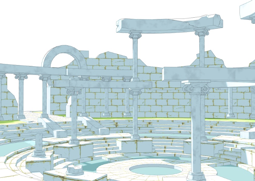 3Dファンタジー風ロケーション15