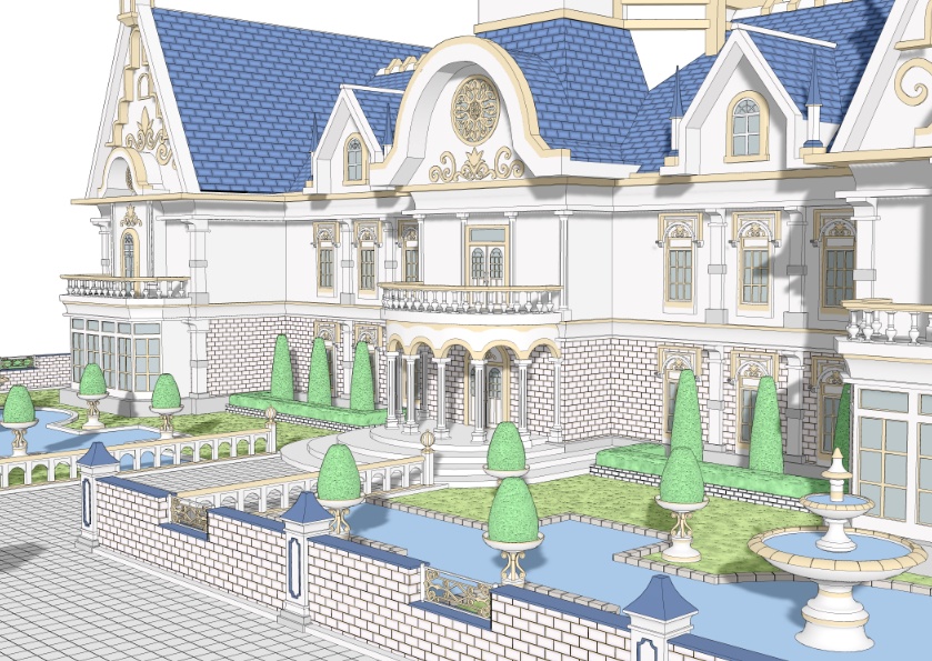 3Dファンタジー風邸宅05