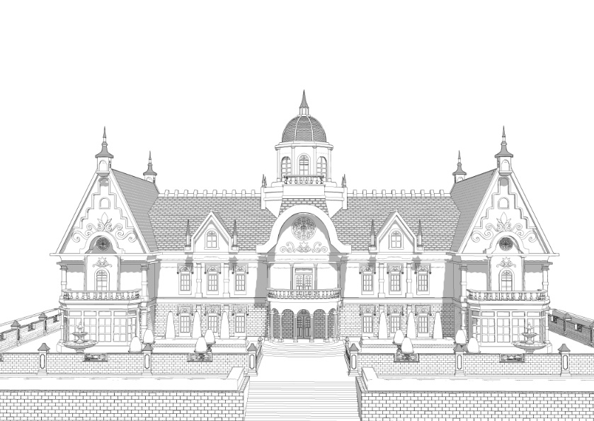 3Dファンタジー風邸宅05