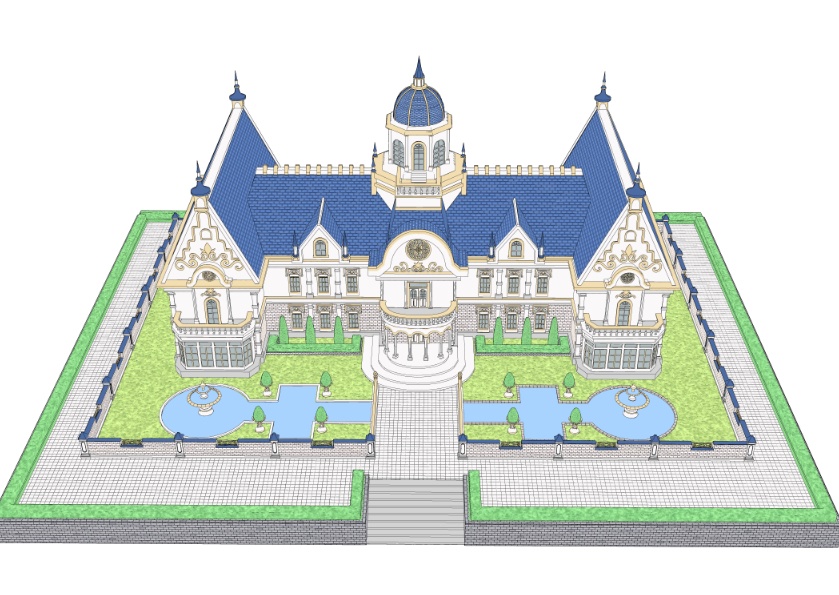 3Dファンタジー風邸宅05