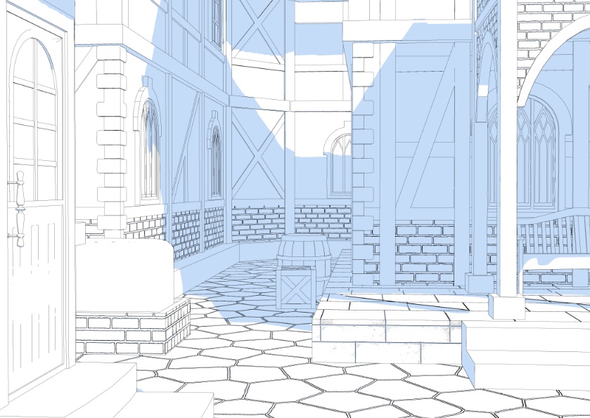 3Dファンタジー風ロケーション18~20セットor単品