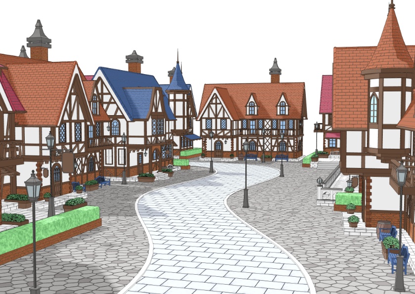 3Dファンタジー風ロケーション18~20セットor単品