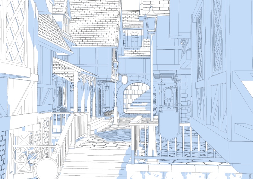 3Dファンタジー風ロケーション18~20セットor単品