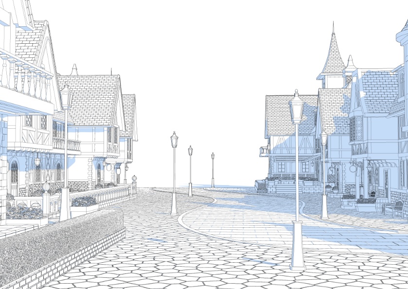 3Dファンタジー風ロケーション18~20セットor単品