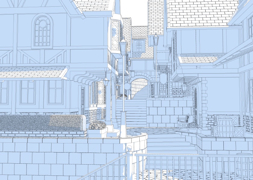 3Dファンタジー風ロケーション18~20セットor単品