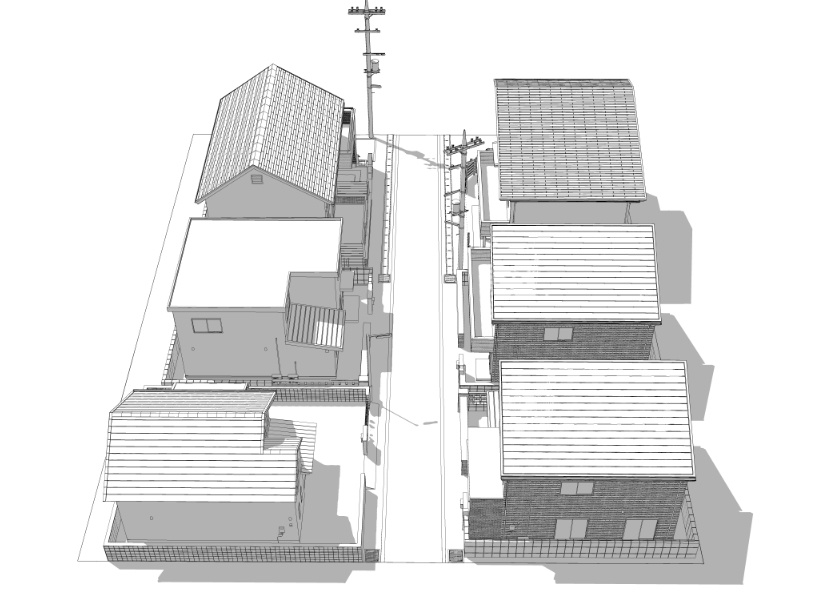 3D住宅街04