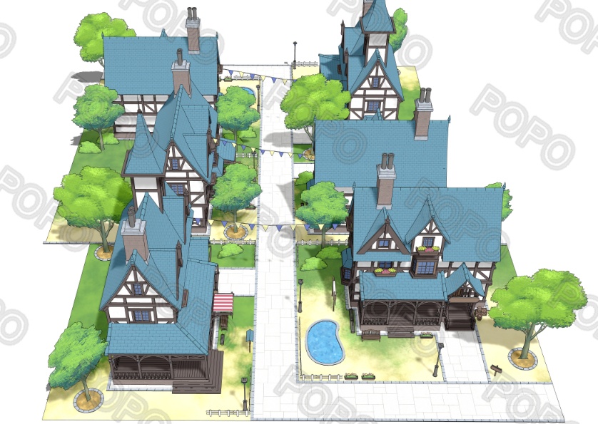 3Dファンタジー風ロケーション22