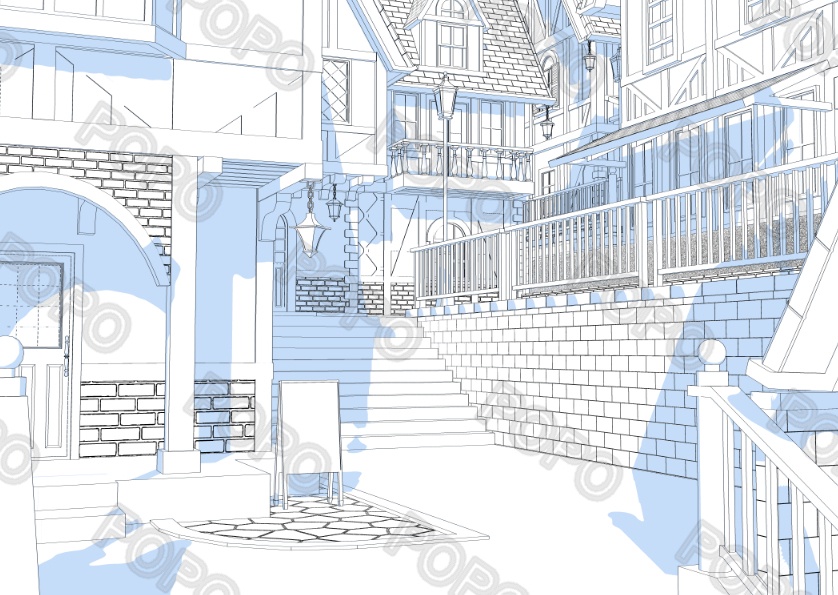 3Dファンタジー風ロケーション23
